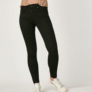 Mavi Alissa super skinny black Tribeca jeans denim high rise women new 25